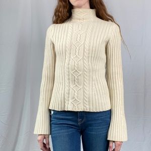 Ralph Lauren cashmere cable turtleneck